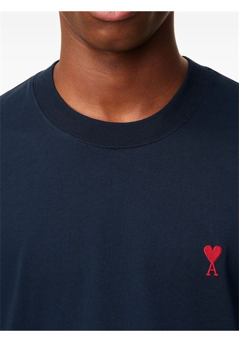 t-shirt adc nisex blu notte AMI PARIS | BFUTS035.724430